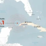 Un terremoto de magnitud 6.1 sacudió a Cuba
