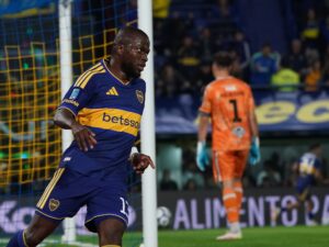 Enner Valencia festejó por primera vez en Boca y logró algo inédito para el fútbol de Ecuador