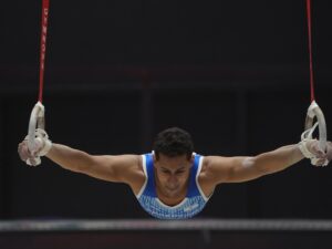 Juegos Suramericanos: El seleccionado masculino de gimnasia artística ganó el bronce en la prueba por equipos