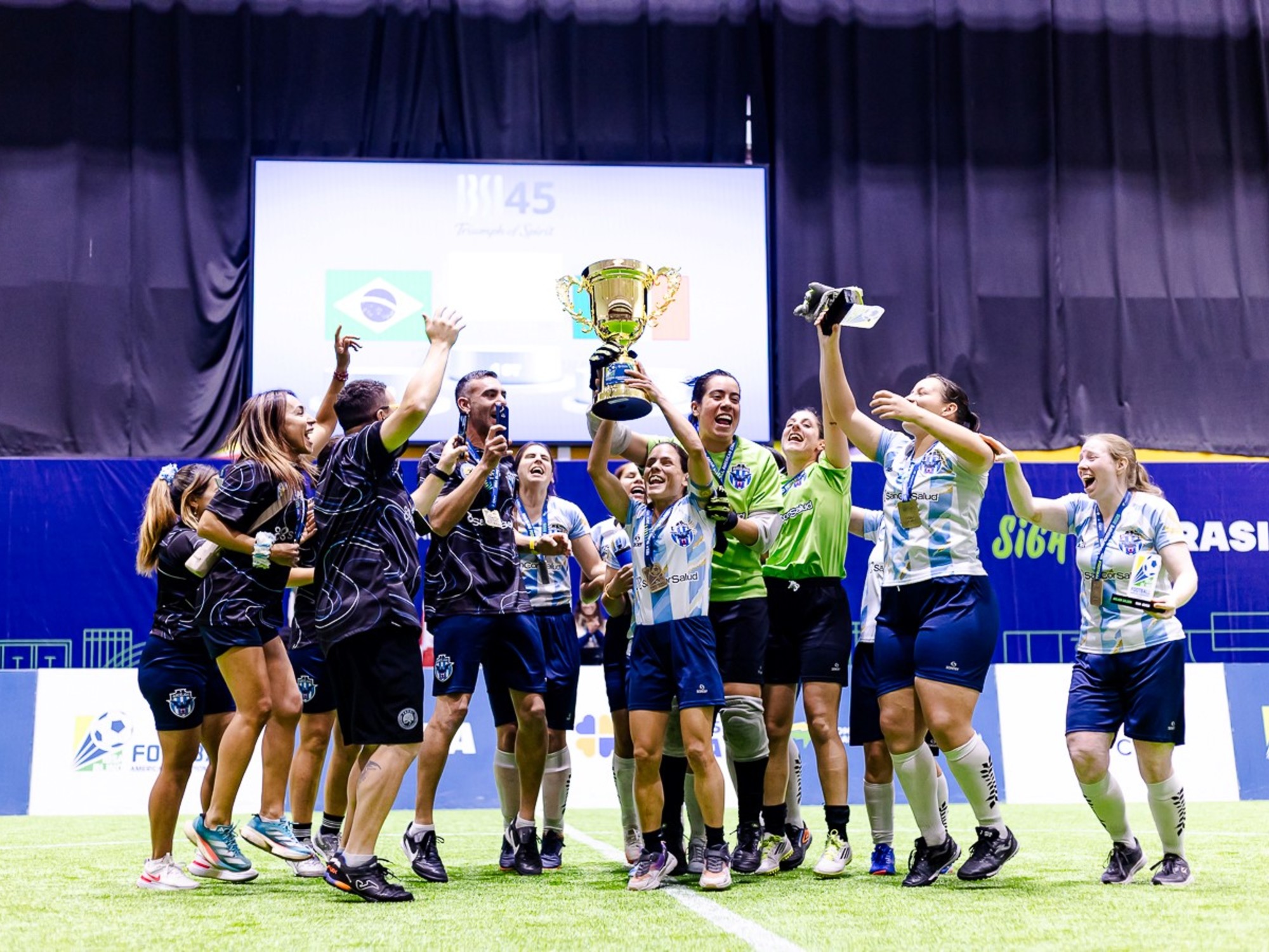 Las Murciélagas, campeonas de la primera Copa América femenina de fútbol para ciegas: el golazo de Gracia Sosa en la final vs Brasil