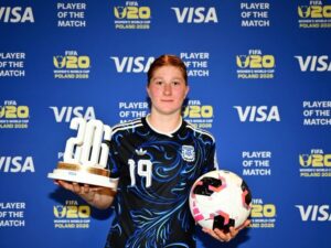 Annika Paz, la goleadora de Pilar que ya hace historia en la Selección: de River al Inter de Milán y un póker en el Mundial